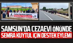 Samsun’da cezaevi önünde Semra Kuytul için destek eylemi