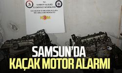 Samsun’da kaçak motor alarmı
