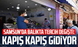Samsun'da tercih değişti: O balık kapış kapış gidiyor