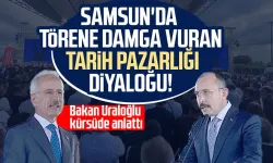 Samsun'da törene damga vuran 'tarih pazarlığı' diyaloğu