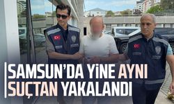 Samsun'da yine göçmen kaçakçılığı yaparken yakalandı