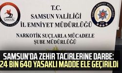 Atakum'da operasyon: 24 bin 640 hap ele geçirildi