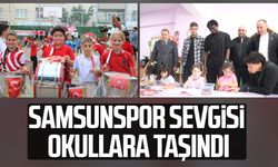 Samsunspor sevgisi okullara taşındı
