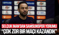 Selçuk İnan’dan Samsunspor yorumu: “Çok zor bir maçı kazandık”
