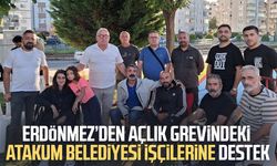 Suat Hayri Erdönmez’den açlık grevindeki Atakum Belediyesi işçilerine destek