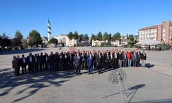 Bafra'da 19 Ekim Muhtarlar Günü kutlandı