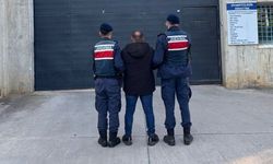 Bafra'da 9 yıl 2 ay hapis cezasıyla aranan şahıs jandarma tarafından yakalandı