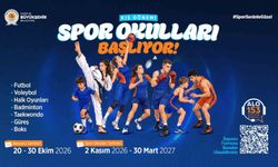 Samsun'da Kış Spor Okulları'nda başvurular başladı