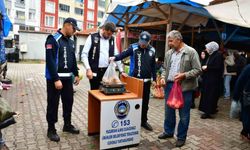 Terme semt pazarlarında denetimler devam ediyor