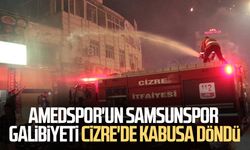 Amedspor'un Samsunspor galibiyeti Cizre'de kabusa döndü