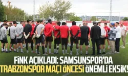 Samsunspor’da Trabzonspor maçı öncesi önemli eksik