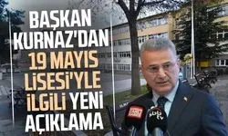 İlkadım Belediye Başkanı İhsan Kurnaz'dan 19 Mayıs Lisesi'yle ilgili yeni açıklama