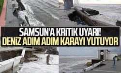 Samsun’a kritik uyarı! Deniz adım adım karayı yutuyor