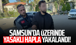Üzerinde uyuşturucu hap ele geçen şahıs gözaltına alındı