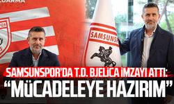 Samsunspor'da Bjelica imzayı attı: "Hedefe birlikte ulaşabiliriz"
