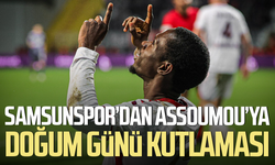 Samsunspor’dan Assoumou’ya doğum günü kutlaması