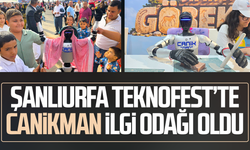 TEKNOFEST'te CANİKMAN rüzgarı: Puşi taktı, dans etti