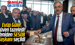 Eyüb Güler yeniden SESOB Başkanı seçildi