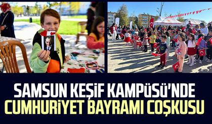 Samsun Keşif Kampüsü'nde Cumhuriyet Bayramı coşkusu