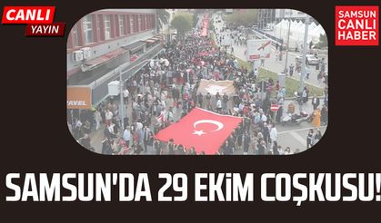 Samsun'da 29 Ekim Cumhuriyet Yürüyüş Etkinliği