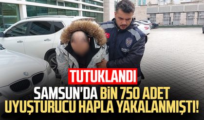 Samsun'da bin 750 adet uyuşturucu hapla yakalanmıştı! Tutuklandı