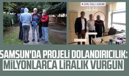 Samsun'da projeli dolandırıcılık: Milyonlarca liralık vurgun