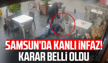 Samsun'da "eşime mesaj attın" cinayeti: Karar belli oldu!