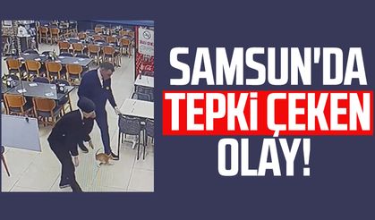 Samsun'da tepki çeken olay!