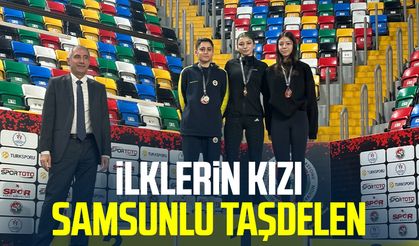 İlklerin kızı Samsunlu Reyhan Taşdelen