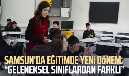 Samsun'da yenilikçi sınıf dönemi: Maarif modeliyle eğitimde yeni vizyon