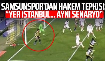 Samsunspor’dan hakem tepkisi: “Yer İstanbul… Aynı senaryo”