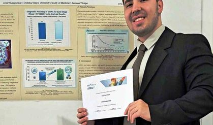 OMÜ'lü tıp öğrencisinden büyük başarı