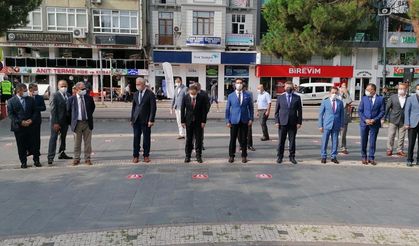 Samsun'da İlköğretim haftası kutlaması