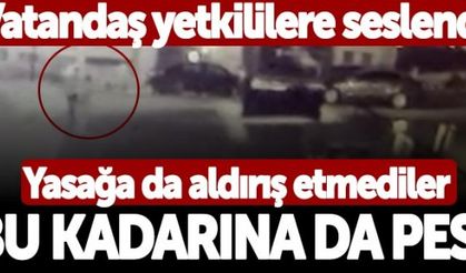 Bu kadarına da pes! Yasağa da aldırış etmediler