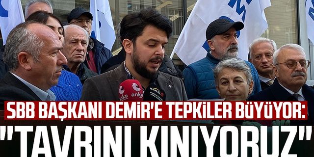 Samsun Büyükşehir Belediye Başkanı Mustafa Demir'e tepkiler büyüyor: "Tavrını kınıyoruz"