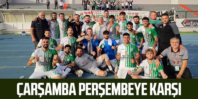 Çarşambaspor, Perşembespor'a karşı
