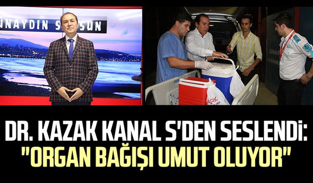 Samsun'da Dr. Mehmet Kazak Kanal S'den seslendi: "Organ bağışı umut oluyor"