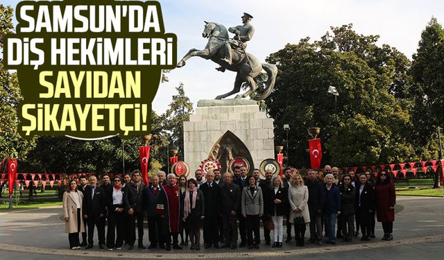 Samsun'da diş hekimleri sayıdan şikayetçi!