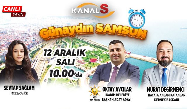 Sevtap Sağlam ile Günaydın Samsun 12 Aralık Salı