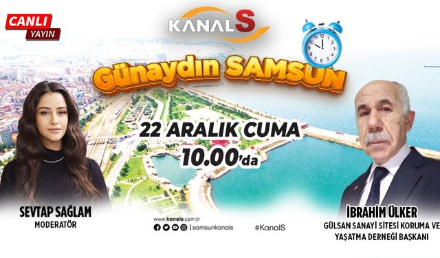 Sevtap Sağlam ile Günaydın Samsun 22 Aralık Cuma