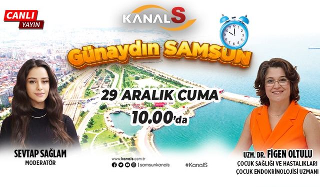 Sevtap Sağlam ile Günaydın Samsun 29 Aralık Cuma