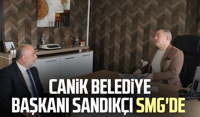 Canik Belediye Başkanı İbrahim Sandıkçı SMG'de