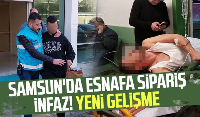 Samsun'da esnafa sipariş infaz! Yeni gelişme