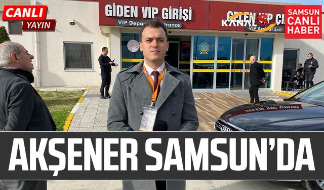 İYİ Parti Genel Başkanı Meral Akşener Samsun'da!