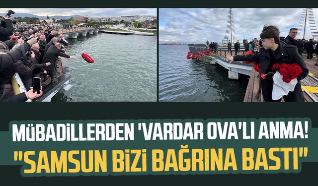 Mübadillerden 'Vardar Ova'lı anma! "Samsun bizi bağrına bastı"