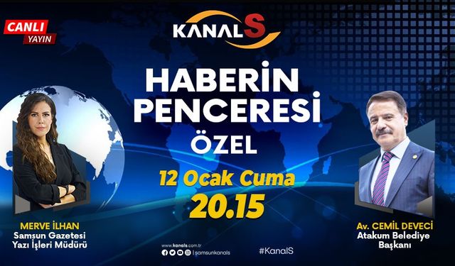 Merve İlhan ile Haberin Penceresi 12 Ocak Cuma