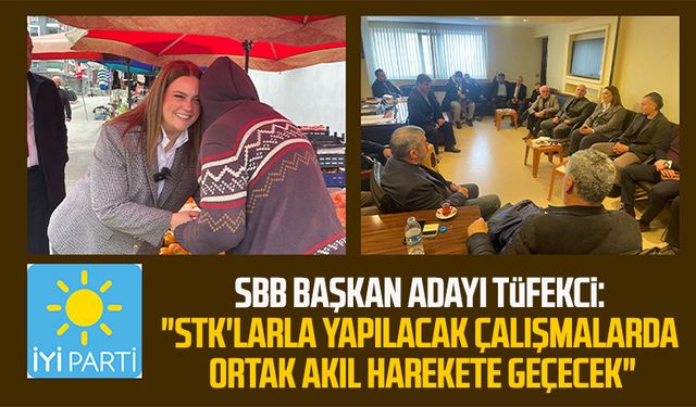 İYİ Parti SBB Başkan Adayı İmren Nilay Tüfekci: "Ortak akıl harekete geçecek"