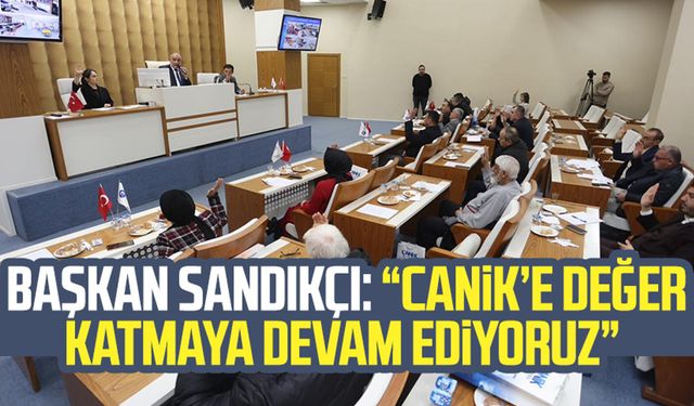 Başkan İbrahim Sandıkçı: “Canik’e değer katmaya devam ediyoruz”