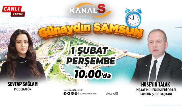 Sevtap Sağlam ile Günaydın Samsun 1 Şubat Perşembe