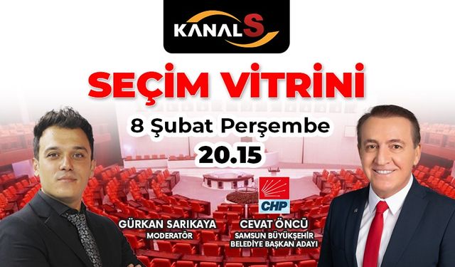 Gürkan Sarıkaya ile Seçim Vitrini 8 Şubat Perşembe